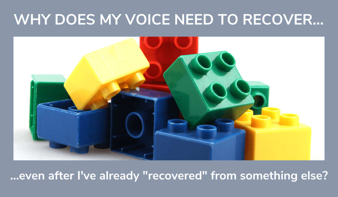 REVISIONIST FUTURE: Why do we need to recover after recovering?