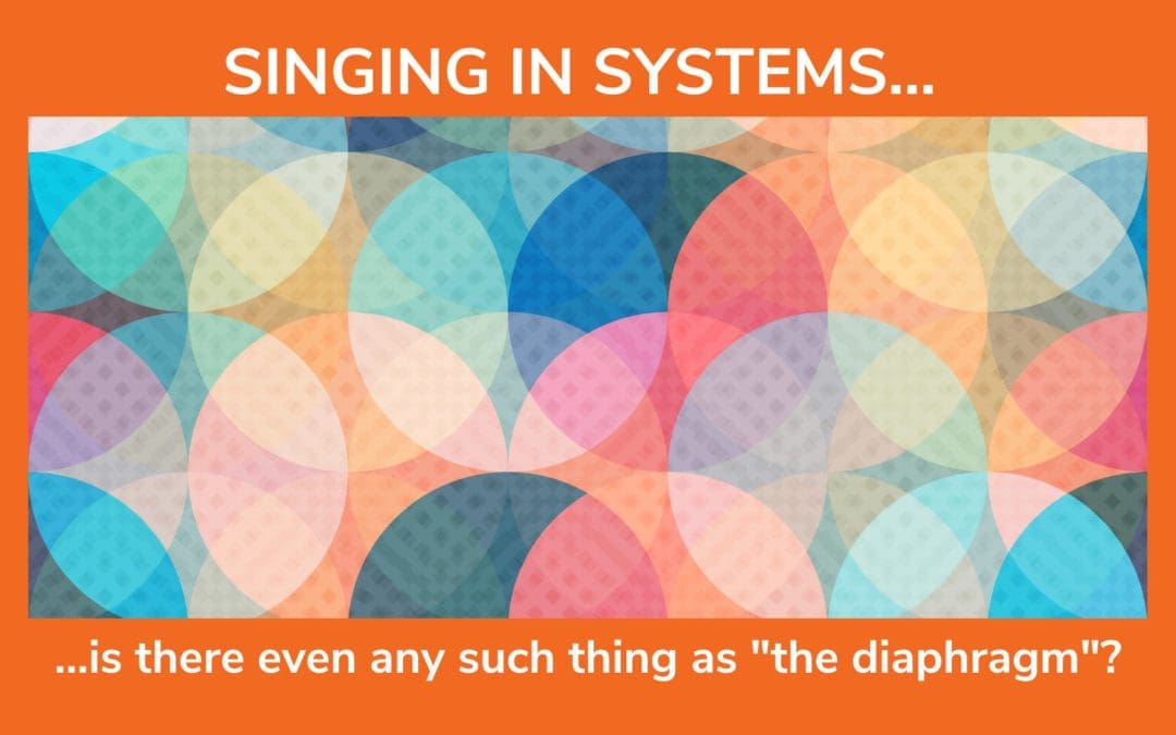 SINGING IN SYSTEMS – Is your diaphragm supporting your voice or your voice supporting your diaphragm – or BOTH?